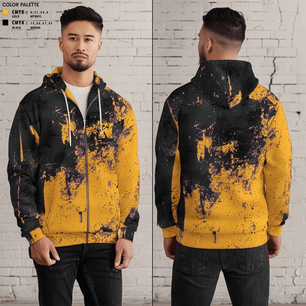 Zip Hoodie, Northwestern Tigers, Football, Teamtime, Team time, sublimation, custom sports apparel, team uniforms, spirit wear, spiritwear, sports uniforms, custom shirts, team store, custom team store, fundraiser sports, apparel fundraiser