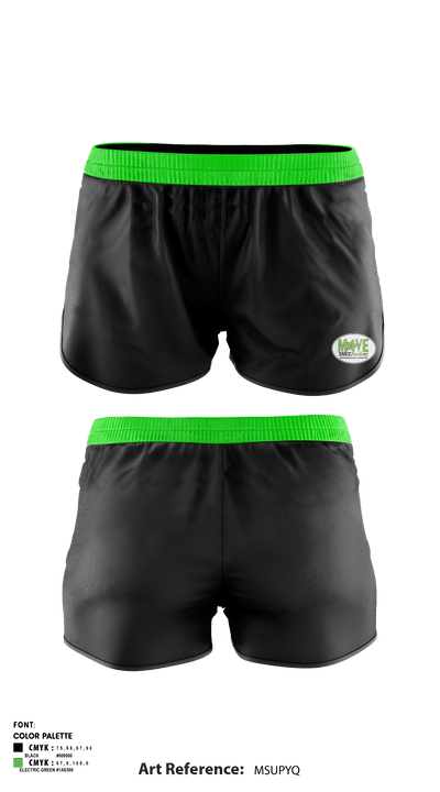 MOVE Dance Academy 42001052 Women's Shorts - 1