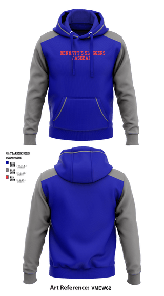 Hoodie, Bennett’s Sluggers, Baseball, Teamtime, Team time, sublimation, custom sports apparel, team uniforms, spirit wear, spiritwear, sports uniforms, custom shirts, team store, custom team store, fundraiser sports, apparel fundraiser