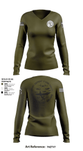 SE Staging Facility 90584061 Women's Long Sleeve V-neck Shirt - 12