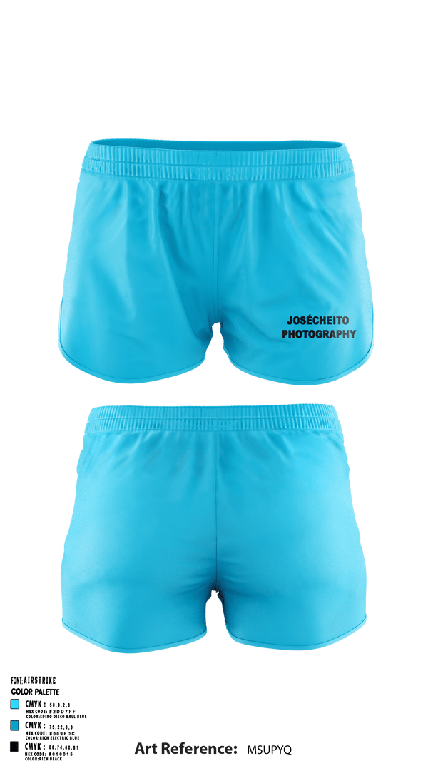 Women's Shorts, JoséCheito PhotographyJoséCheito Photography, , Teamtime, Team time, sublimation, custom sports apparel, team uniforms, spirit wear, spiritwear, sports uniforms, custom shirts, team store, custom team store, fundraiser sports, apparel fundraiser