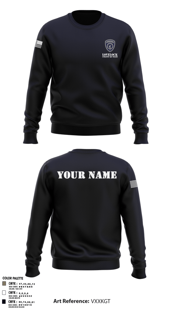 Crew Neck Sweatshirt, , Police, Teamtime, Team time, sublimation, custom sports apparel, team uniforms, spirit wear, spiritwear, sports uniforms, custom shirts, team store, custom team store, fundraiser sports, apparel fundraiser