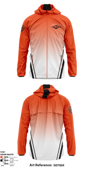 Windbreaker, Elk Valley Senior High School, Spirit Store, Teamtime, Team time, sublimation, custom sports apparel, team uniforms, spirit wear, spiritwear, sports uniforms, custom shirts, team store, custom team store, fundraiser sports, apparel fundraiser