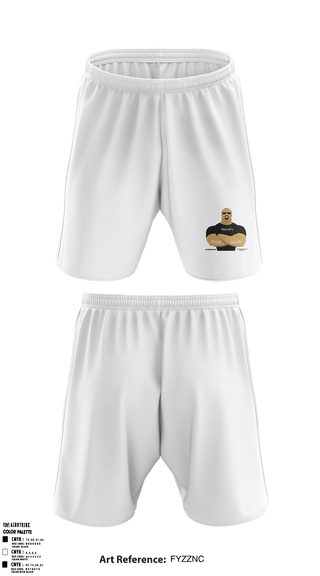 Athletic Shorts With Pockets, Mando's Moist MeatsMando's Moist Meats, , Teamtime, Team time, sublimation, custom sports apparel, team uniforms, spirit wear, spiritwear, sports uniforms, custom shirts, team store, custom team store, fundraiser sports, apparel fundraiser