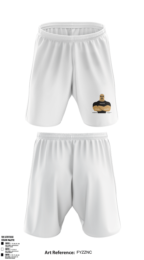 Athletic Shorts With Pockets, Mando's Moist MeatsMando's Moist Meats, , Teamtime, Team time, sublimation, custom sports apparel, team uniforms, spirit wear, spiritwear, sports uniforms, custom shirts, team store, custom team store, fundraiser sports, apparel fundraiser