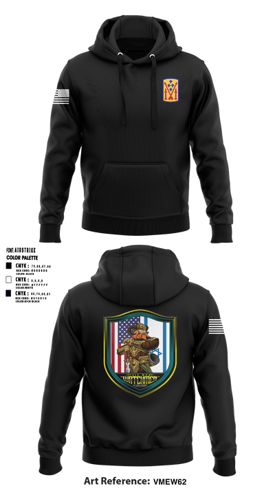 13TH Missile Defense Battery 28946182 Hoodie - 1