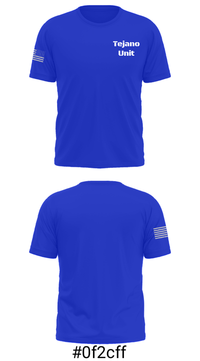 Tejano Unit 46485007 Short Sleeve Performance Shirt - 31