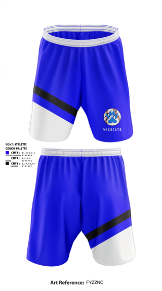 Athletic Shorts With Pockets, Wildcats, Baseball, Teamtime, Team time, sublimation, custom sports apparel, team uniforms, spirit wear, spiritwear, sports uniforms, custom shirts, team store, custom team store, fundraiser sports, apparel fundraiser
