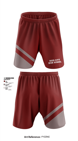 Athletic Shorts With Pockets, Reed City High School, Spirit Store, Teamtime, Team time, sublimation, custom sports apparel, team uniforms, spirit wear, spiritwear, sports uniforms, custom shirts, team store, custom team store, fundraiser sports, apparel fundraiser