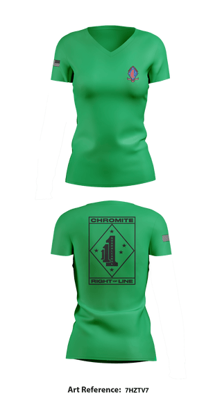 Women's Long Sleeve Vneck Shirt, , Marines, Teamtime, Team time, sublimation, custom sports apparel, team uniforms, spirit wear, spiritwear, sports uniforms, custom shirts, team store, custom team store, fundraiser sports, apparel fundraiser
