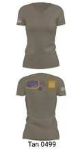 743 LNA B NAV DIV 51617991 Women's Short Sleeve V-neck Shirt - 36