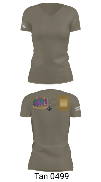 743 LNA B NAV DIV 51617991 Women's Short Sleeve V-neck Shirt - 36