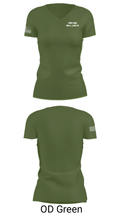USS OAK HILL LSD 51 23467788 Women's Short Sleeve V-neck Shirt - 28