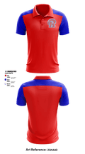 Richland High School Cheer 42804230 Short Sleeve Performance Polo - 1