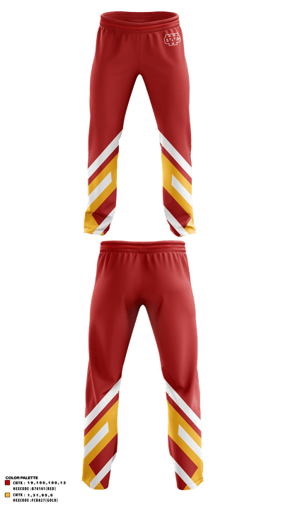 Whittier Christian High School 9909221 Sweatpants - 1