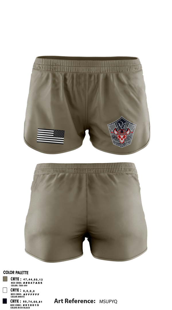 Ranger Panties, 329TH CWC, Army, Teamtime, Team time, sublimation, custom sports apparel, team uniforms, spirit wear, spiritwear, sports uniforms, custom shirts, team store, custom team store, fundraiser sports, apparel fundraiser
