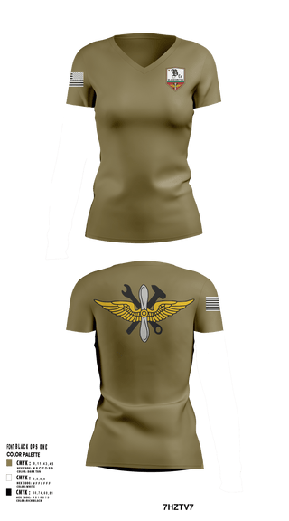 Women's Short Sleeve Vneck Shirt, Blacksmiths, National Guard, Teamtime, Team time, sublimation, custom sports apparel, team uniforms, spirit wear, spiritwear, sports uniforms, custom shirts, team store, custom team store, fundraiser sports, apparel fundraiser