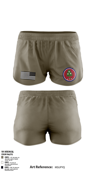 Ranger Panties, , National Guard, Teamtime, Team time, sublimation, custom sports apparel, team uniforms, spirit wear, spiritwear, sports uniforms, custom shirts, team store, custom team store, fundraiser sports, apparel fundraiser