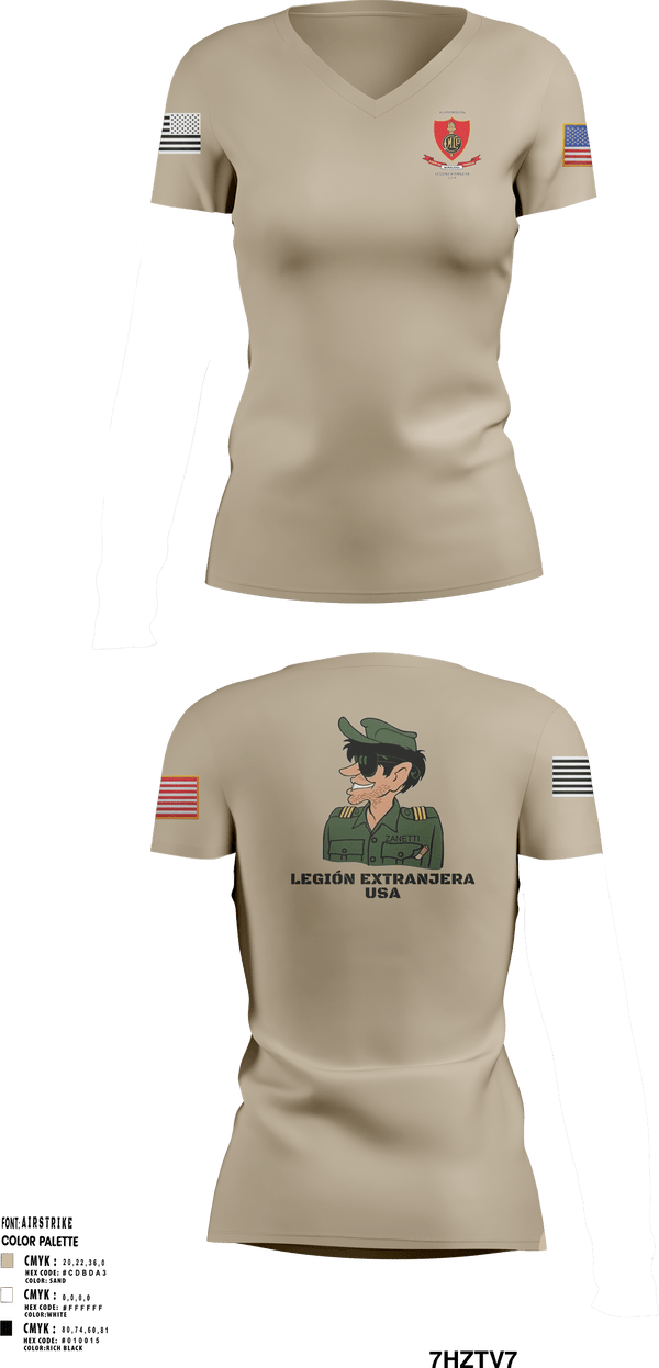 Women's Short Sleeve Vneck Shirt, , Army, Teamtime, Team time, sublimation, custom sports apparel, team uniforms, spirit wear, spiritwear, sports uniforms, custom shirts, team store, custom team store, fundraiser sports, apparel fundraiser