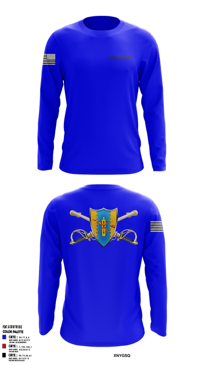 3-4 cav 23991415 Long Sleeve Performance Shirt - 1