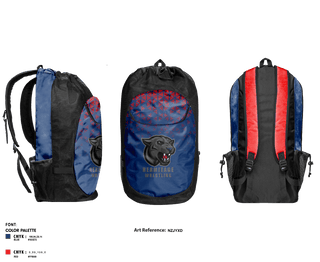 Gear Bag, Hermitage High School Wrestling, Wrestling, Teamtime, Team time, sublimation, custom sports apparel, team uniforms, spirit wear, spiritwear, sports uniforms, custom shirts, team store, custom team store, fundraiser sports, apparel fundraiser