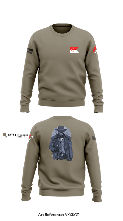 2-6 Cav A Trp 79586483 Crew Neck Sweatshirt - 2