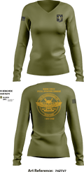 1MRB 68890519 Women's Long Sleeve V-neck Shirt - 7