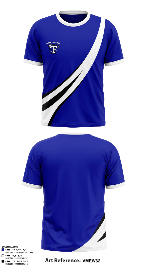 Short Sleeve Performance Shirt, Trona Joint Unified High School, Spirit Store, Teamtime, Team time, sublimation, custom sports apparel, team uniforms, spirit wear, spiritwear, sports uniforms, custom shirts, team store, custom team store, fundraiser sports, apparel fundraiser