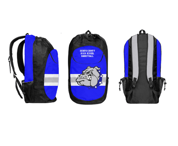 Gear Bag, Desoto County High School Basketball, Men's Basketball, Teamtime, Team time, sublimation, custom sports apparel, team uniforms, spirit wear, spiritwear, sports uniforms, custom shirts, team store, custom team store, fundraiser sports, apparel fundraiser