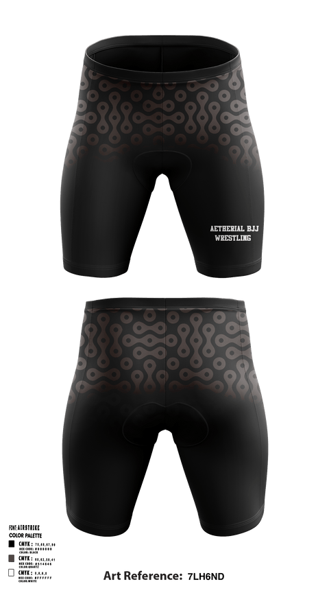Men's Compression Shorts, Aetherial BJJ, Wrestling, Teamtime, Team time, sublimation, custom sports apparel, team uniforms, spirit wear, spiritwear, sports uniforms, custom shirts, team store, custom team store, fundraiser sports, apparel fundraiser