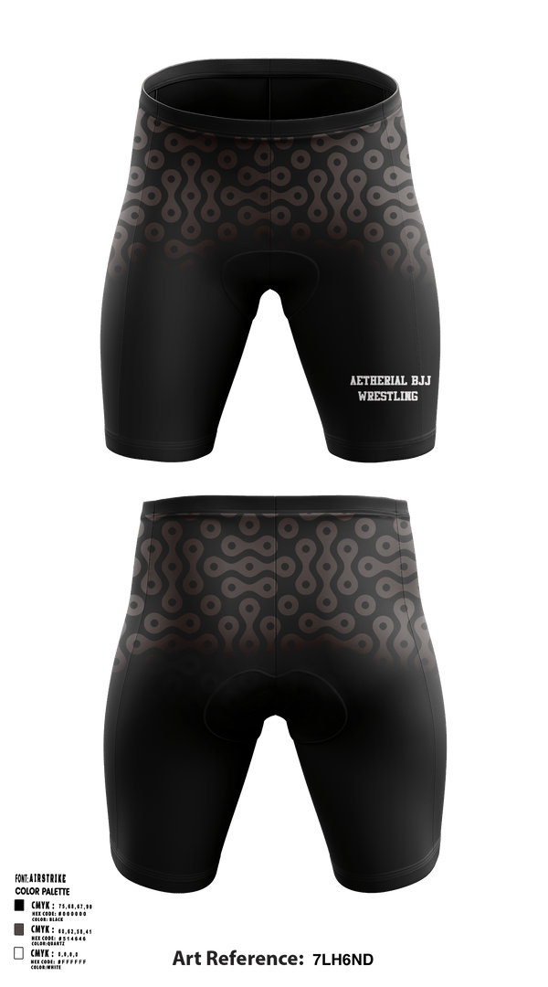 Men's Compression Shorts, Aetherial BJJ, Wrestling, Teamtime, Team time, sublimation, custom sports apparel, team uniforms, spirit wear, spiritwear, sports uniforms, custom shirts, team store, custom team store, fundraiser sports, apparel fundraiser