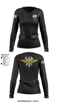 Blacksmiths 21068405 Women's Long Sleeve V-neck Shirt - 8