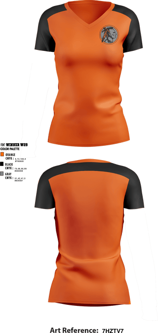 Women's Short Sleeve Vneck Shirt, Chesaning Middle School Cheer, Cheer, Teamtime, Team time, sublimation, custom sports apparel, team uniforms, spirit wear, spiritwear, sports uniforms, custom shirts, team store, custom team store, fundraiser sports, apparel fundraiser