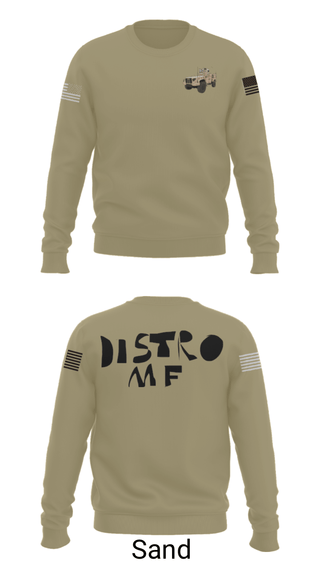 Crew Neck Sweatshirt, , Army, Teamtime, Team time, sublimation, custom sports apparel, team uniforms, spirit wear, spiritwear, sports uniforms, custom shirts, team store, custom team store, fundraiser sports, apparel fundraiser