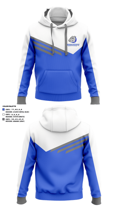 DeSoto County High School Cross Country 14641435 Hoodie - 2