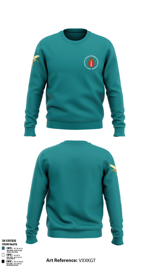 Crew Neck Sweatshirt, 205th TPASE, , Teamtime, Team time, sublimation, custom sports apparel, team uniforms, spirit wear, spiritwear, sports uniforms, custom shirts, team store, custom team store, fundraiser sports, apparel fundraiser