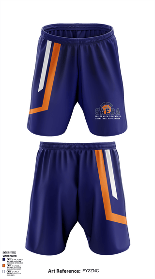 Athletic Shorts With Pockets, Shaler Area Elementary Basketball Association, Spirit Store, Teamtime, Team time, sublimation, custom sports apparel, team uniforms, spirit wear, spiritwear, sports uniforms, custom shirts, team store, custom team store, fundraiser sports, apparel fundraiser