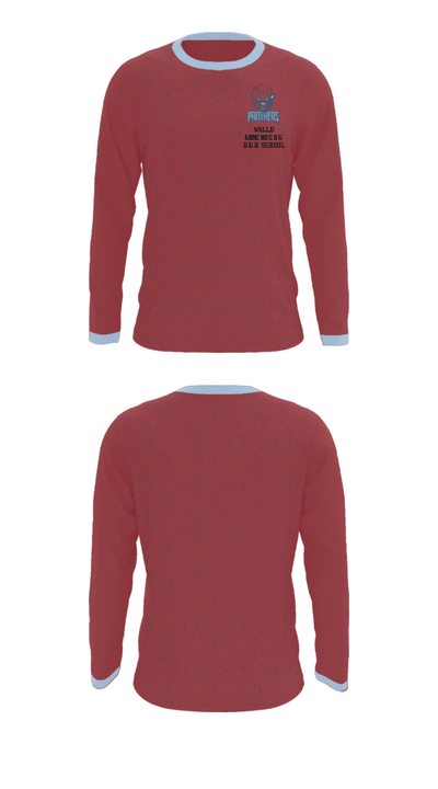 Wallis Annenberg High School 97322913 Long Sleeve Performance Shirt - 25
