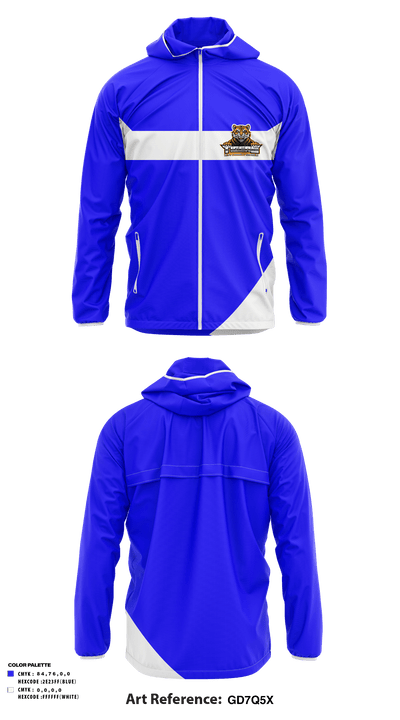 B. F. Liddell Middle 87904810 Windbreaker - 1