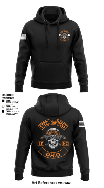 STEEL HAMMERZ 95507834 Hoodie - 1
