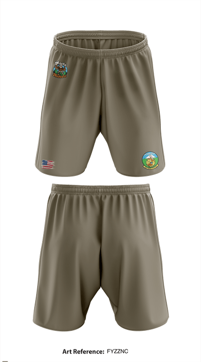 62nd Aerial Port Squadron 88034508 Athletic Shorts With Pockets - 2