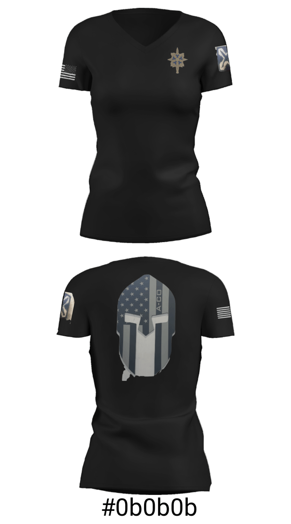 Women's Short Sleeve Vneck Shirt, , National Guard, Teamtime, Team time, sublimation, custom sports apparel, team uniforms, spirit wear, spiritwear, sports uniforms, custom shirts, team store, custom team store, fundraiser sports, apparel fundraiser