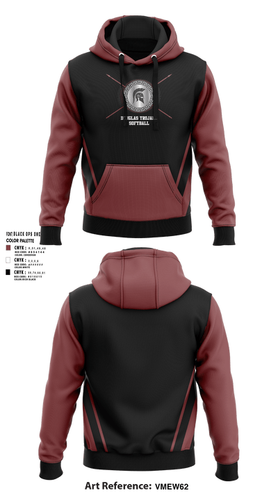 Douglas High School Softball 29791521 Hoodie - 8