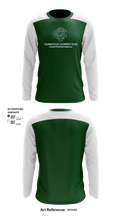 Greenville Country Club Pickleball 97084256 Long Sleeve Performance Shirt - 1