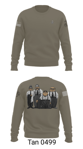 Crew Neck Sweatshirt, , Marines, Teamtime, Team time, sublimation, custom sports apparel, team uniforms, spirit wear, spiritwear, sports uniforms, custom shirts, team store, custom team store, fundraiser sports, apparel fundraiser