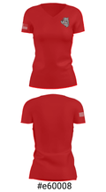 Bentley Senior High School Basketball 33123582 Women's Short Sleeve V-neck Shirt - 21