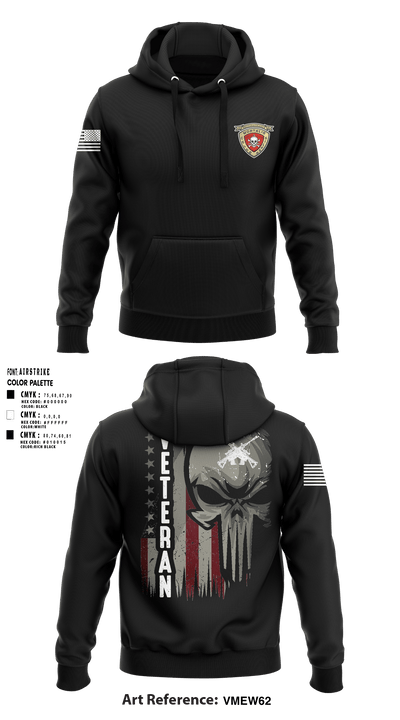 3d Reconnaissance Batallion 7776232 Hoodie - 1