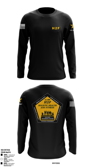 Long Sleeve Performance Shirt, Army H2F, Army, Teamtime, Team time, sublimation, custom sports apparel, team uniforms, spirit wear, spiritwear, sports uniforms, custom shirts, team store, custom team store, fundraiser sports, apparel fundraiser