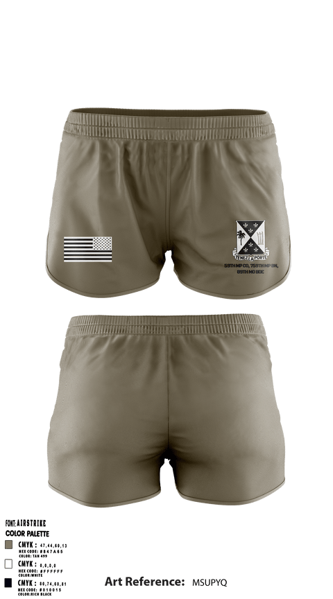 Ranger Panties, , Army, Teamtime, Team time, sublimation, custom sports apparel, team uniforms, spirit wear, spiritwear, sports uniforms, custom shirts, team store, custom team store, fundraiser sports, apparel fundraiser