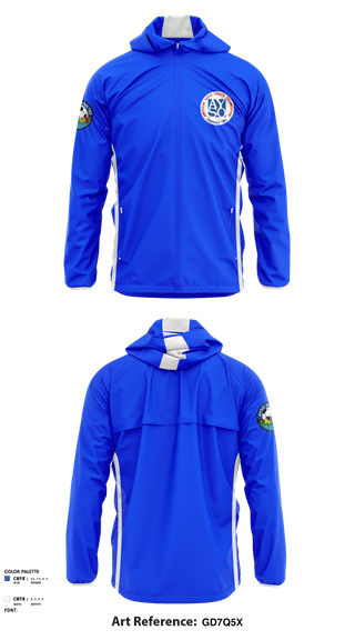 Windbreaker, AYSO Region 183 - Peterson Park, Football, Teamtime, Team time, sublimation, custom sports apparel, team uniforms, spirit wear, spiritwear, sports uniforms, custom shirts, team store, custom team store, fundraiser sports, apparel fundraiser